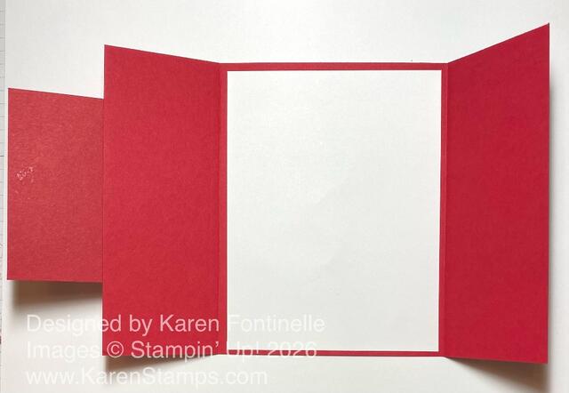 Gate Fold Valentine Inside