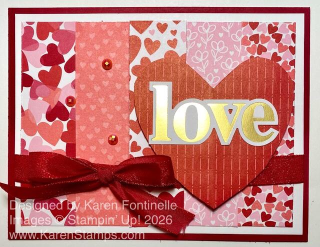 Made With Love Heart Valentine