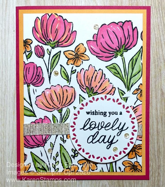 Flowers Fair Lovely Day Card