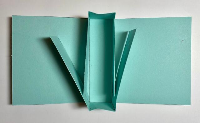 Candy Treat Holder inside folding