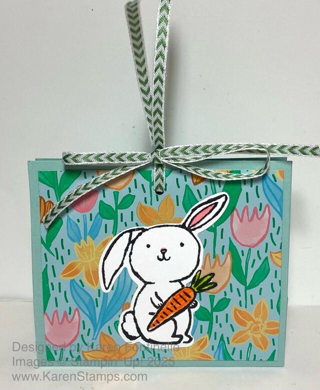 Easter Joy Candy Treat WIth Bunny