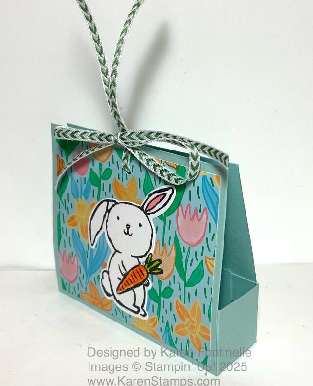 Easter Joy Candy Treat With Bunny side