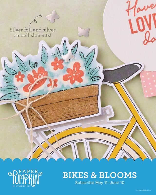 Bikes & Blooms Paper Pumpkin Ad June 2026