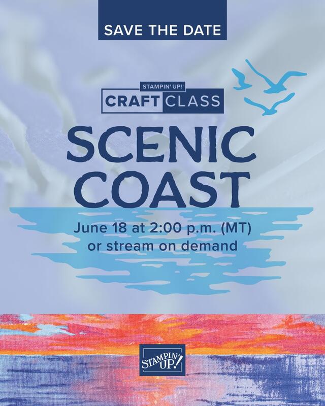 Craft Class Scenic Coast Save the Date