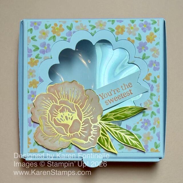 Lovely & Beautiful Scalloped Window Box
