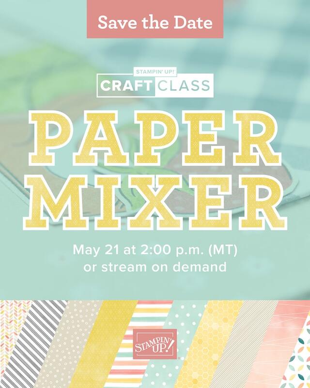 Paper Mixer Craft Class Sq Ad