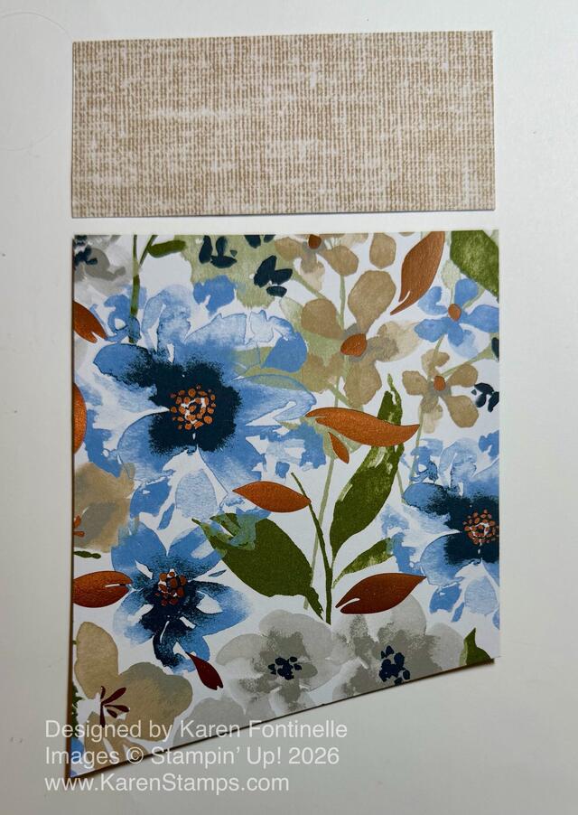 Delicate Dreams Angled Card Pieces