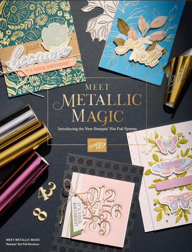 Metallic Magic Hot Foil Brochure Cover