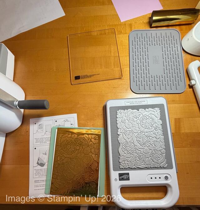 New Stampin' Hot Foil System First Try