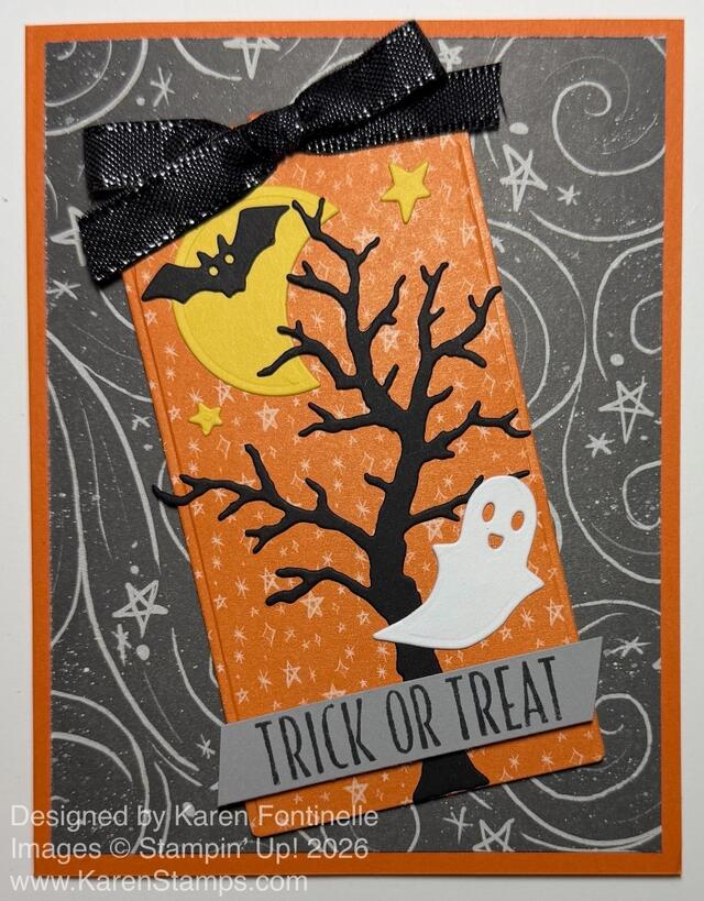 Frightfully Fun Halloween Tag Card