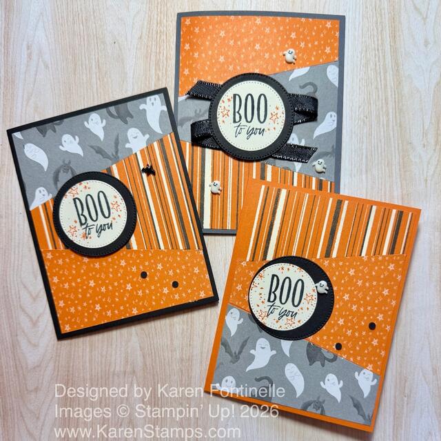 Frightfully Fun Stack & Shuffle Halloween Cards