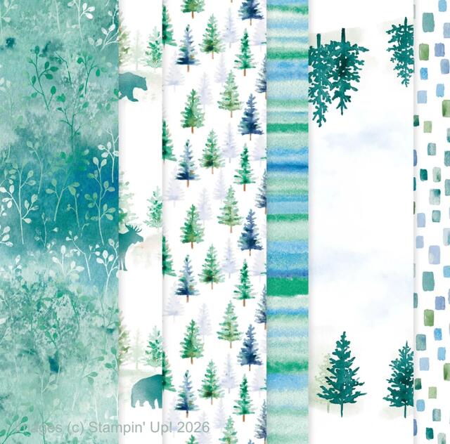 Whispering Woods Designer Series Paper
