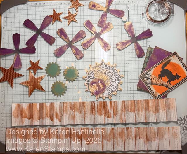 Witchy Whimsy Hat Painted Pieces