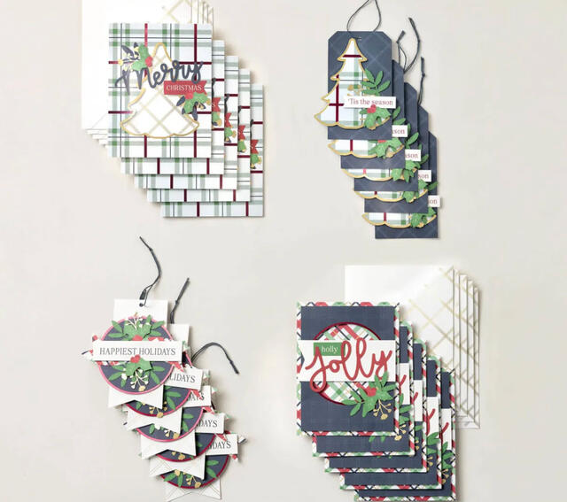 Festive Plaid Pop-Outs Kit