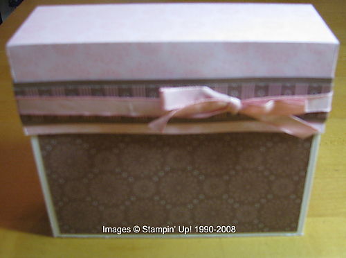 Stationery Box closed