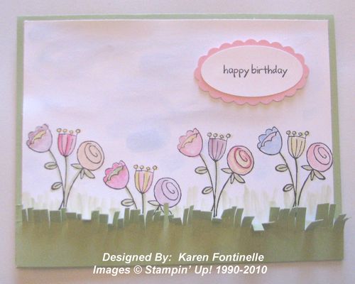 Happy Moments Spring Sale-A-Bration Card