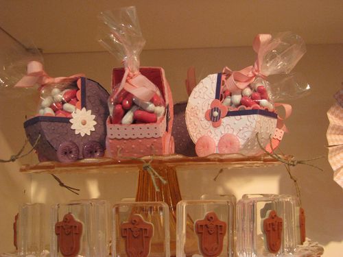 Papercrafted Baby Carriages