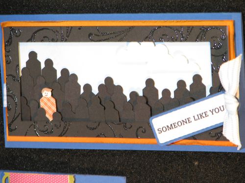 Use the Jewelry Tag Punch to make people!