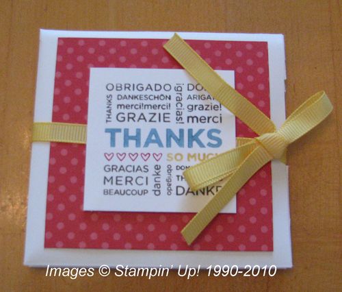 Thanks So Much Card Pocket