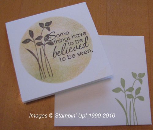 Some Things Have to Be Believed Card