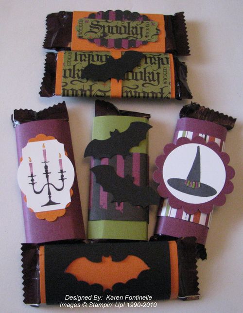 Halloween Candy Bars