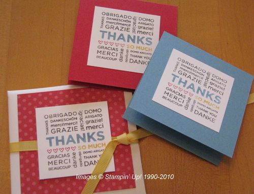 Thanks So Much Cards