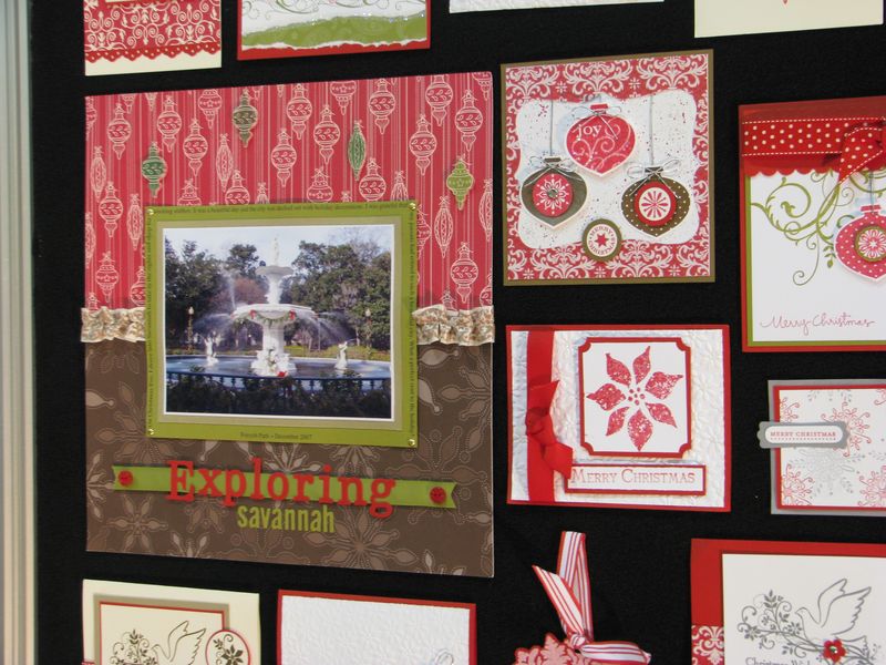 Christmas Scrapbook Page