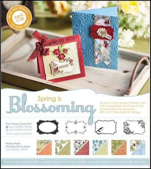 Spring Is Blossoming Sneak Peek