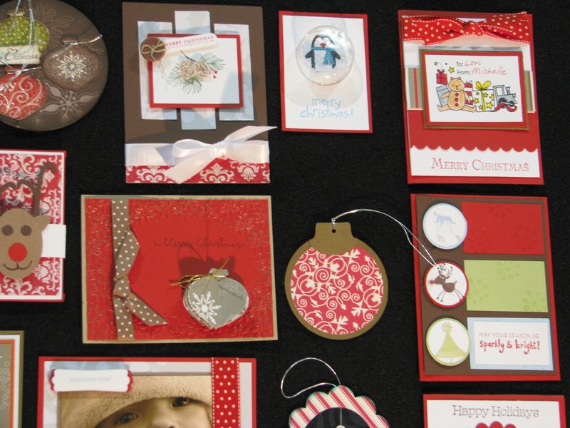 Stampin' Up! Christmas Cards