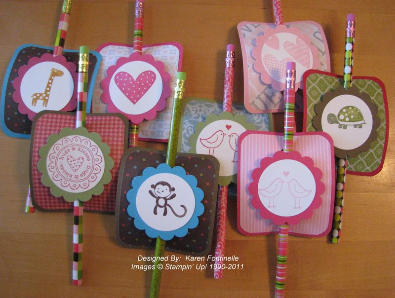 Valentine Pencil Holders