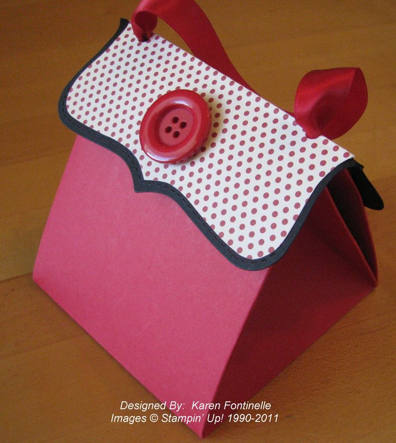 Mother's Day Paper Purse Template, Treat Holder Gift Box SVG