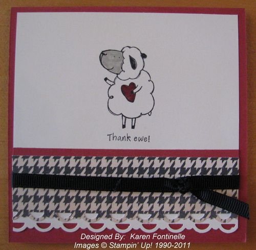 Pun Fun Thank You Card