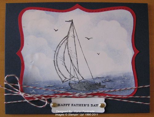 Father's Day Sail Away Card