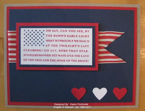 Flag Day Card