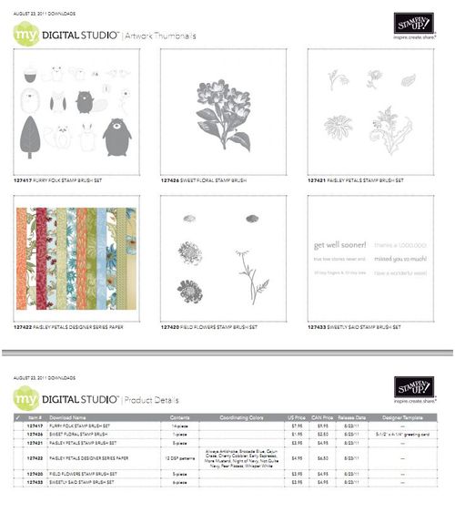 My Digital Studio Downloads 8/23