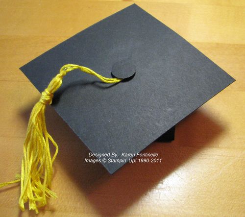 Graduation Cap Box Favor top