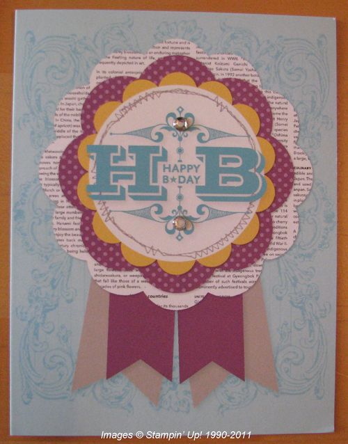 Stampin' Up! Birthday Card