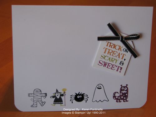 Trick or Treat Halloween Card