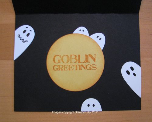 Halloween card Inside