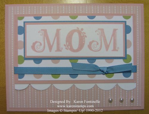 Mother's Day Nursery Nest Card for Mom