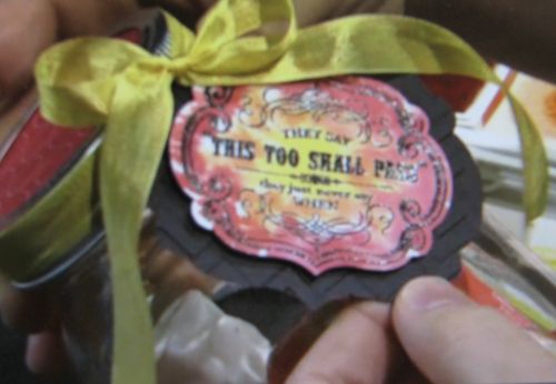 Tie DyeTag for Mason Jar