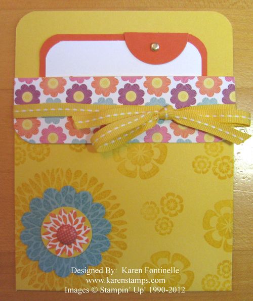 Betsy's Blossoms Pocket Card