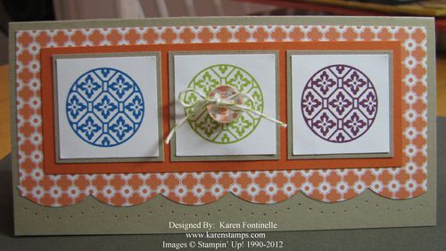 Circle Circus International Bazaar Card