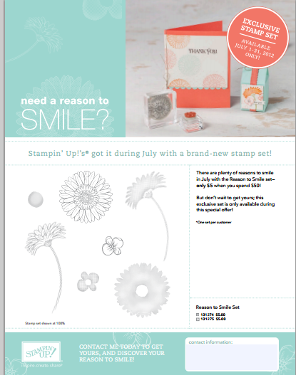 Reason to Smile Promo Flyer