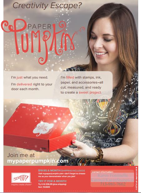 My Paper Pumpkin Flyer