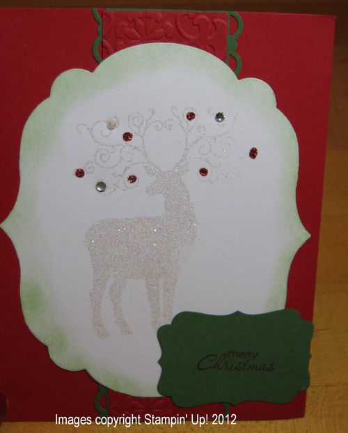 Ann's Stampin' Up! Christmas Card