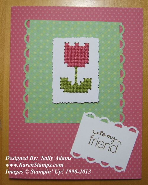 Sweet Threads Simply Sent Card