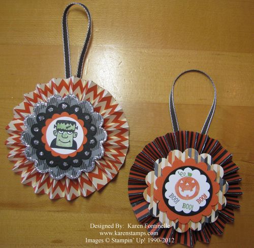 Halloween Medallion Decorations