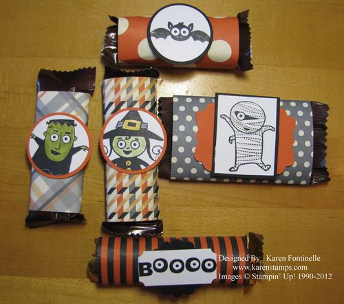 Trick-or-Treat Halloween Candy Bars