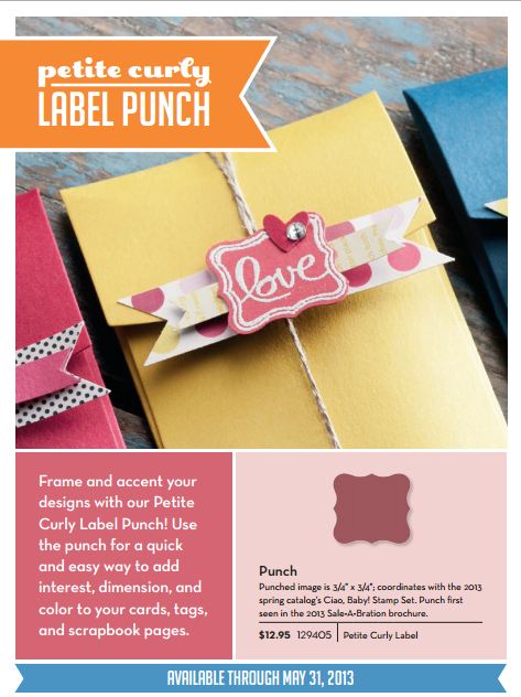 SU Petite Curly Label Punch